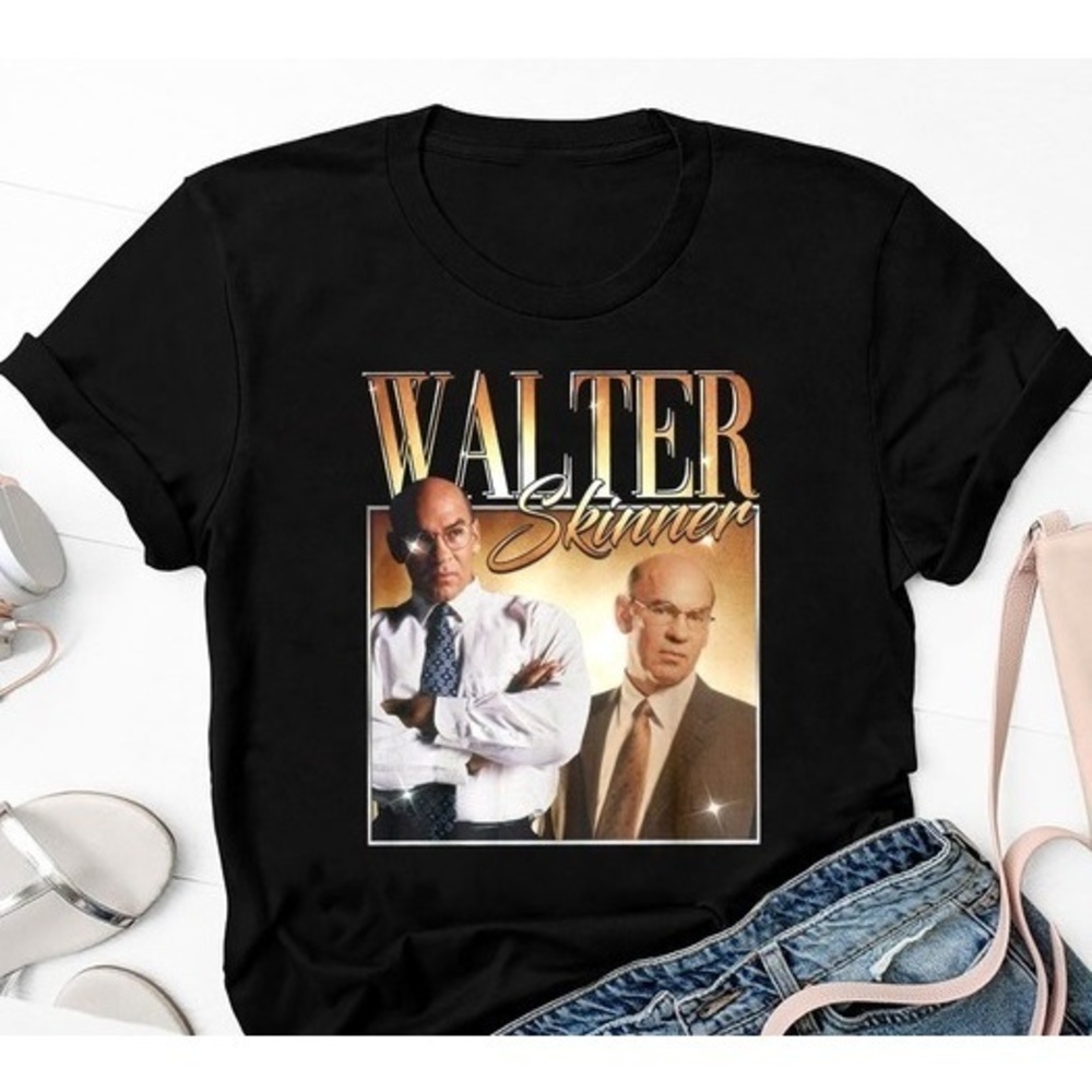 The X-Files Mitch Pileggi Walter Skinner 90S  T-Shirt